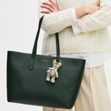 Binky Bunny Keyring Charm Mohair Bunny
