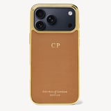 iPhone 17 Pro Max Case Caramel Soft Saffiano