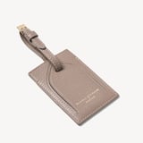 Hudson Luggage Tag Moleskin Milled Pebble