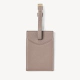Hudson Luggage Tag Moleskin Milled Pebble