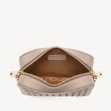 Camera Crossbody Moleskin Woven Leather
