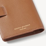 Duo Passport Cover Caramel Soft Saffiano