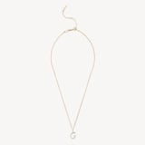 Diamond Initial G Necklace 0.126ct Diamond