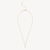 Diamond Initial I Necklace 0.062ct Diamond