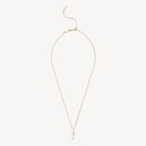 Diamond Initial J Necklace 0.062ct Diamond