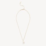 Diamond Initial N Necklace 0.207ct Diamond