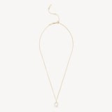 Diamond Initial Q Necklace 0.154ct Diamond