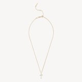 Diamond Initial T Necklace 0.107ct Diamond
