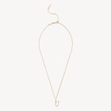 Diamond Initial U Necklace 0.107ct Diamond