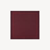 Pure Silk Pocket Square Cherry Red Polka Dots