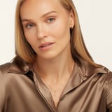 Diamond Initial I Necklace 0.062ct Diamond