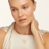 Diamond Initial X Necklace 0.140ct Diamond