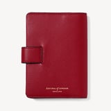 Duo Passport Cover Cherry Red Soft Saffiano