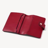 Duo Passport Cover Cherry Red Soft Saffiano
