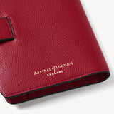 Duo Passport Cover Cherry Red Soft Saffiano