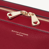 Camera Crossbody Cherry Red Soft Saffiano