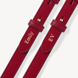Camera Crossbody Cherry Red Soft Saffiano