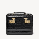 Vanity Case Deep Shine Black Croc