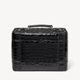 Vanity Case Deep Shine Black Croc