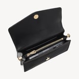 Eliza Clutch Smooth Moonlight Black