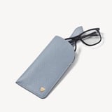 Glasses Case with Tab Sky Blue Pebble