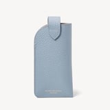 Glasses Case with Tab Sky Blue Pebble