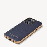 iPhone 16 Pro Max Case Navy Pebble