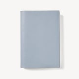 A5 Refillable Luxury Journal Sky Blue Pebble with Soft Suede Lining