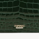 Eliza Clutch Evergreen Patent Croc