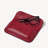 Ella Sunglasses Case Cherry Red Soft Saffiano