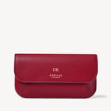 Ella Sunglasses Case Cherry Red Soft Saffiano