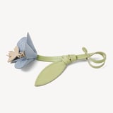 Wildflower & Bee Charm Sky Blue Pebble