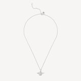 Bee Charm Necklace Sterling Silver 925
