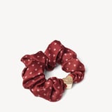 Silk Eye Mask Set Cherry Red Cherubs Pure Silk