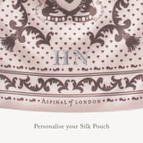 Silk Eye Mask Set Moleskin Cherubs Pure Silk