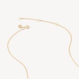 Gemstone Pendant Necklace Smoky Quartz & 18ct Gold Vermeil