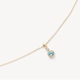 Diamond Pendant Necklace 0.015ct Diamond