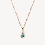 Diamond Pendant Necklace 0.015ct Diamond