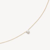 Floating Diamond 0.50ct Solitaire Necklace 0.53ct Diamond