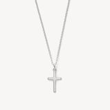 Cross Pendant Necklace Sterling Silver 925