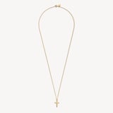 Cross Pendant Necklace 18ct Gold Vermeil