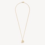 Om Pendant Necklace 18ct Gold Vermeil