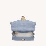 Midi Mayfair® 2 Deep Shine Sky Blue Small Croc