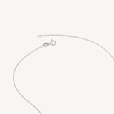 Arabella Teardrop Pendant Necklace 0.09ct Diamond