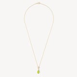Aphrodite Teardrop Pendant Necklace 0.10ct Diamond