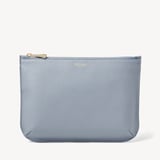 Large Ella Pouch Sky Blue Pebble
