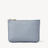 Medium Ella Pouch Sky Blue Pebble