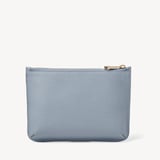 Medium Ella Pouch Sky Blue Pebble
