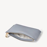 Medium Ella Pouch Sky Blue Pebble