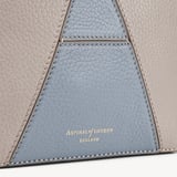 Camera Crossbody Sky Blue, Grey & White Pebble